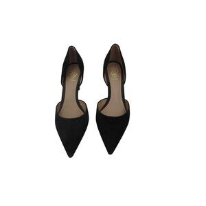 Sam Edelman Viv Pumps Size 9.5M Black Suede Pointed Toe Heels